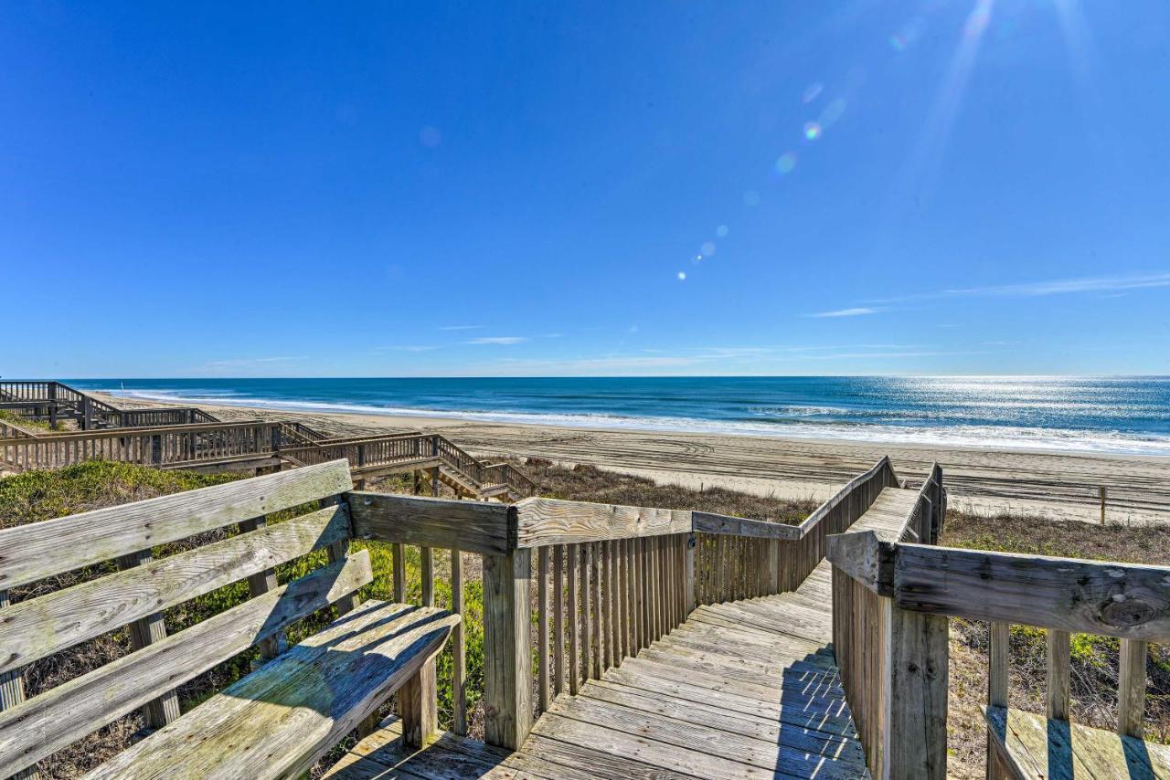 West Of The Moon Ocean Apt With Beach Access! Emerald Isle Zewnętrze zdjęcie