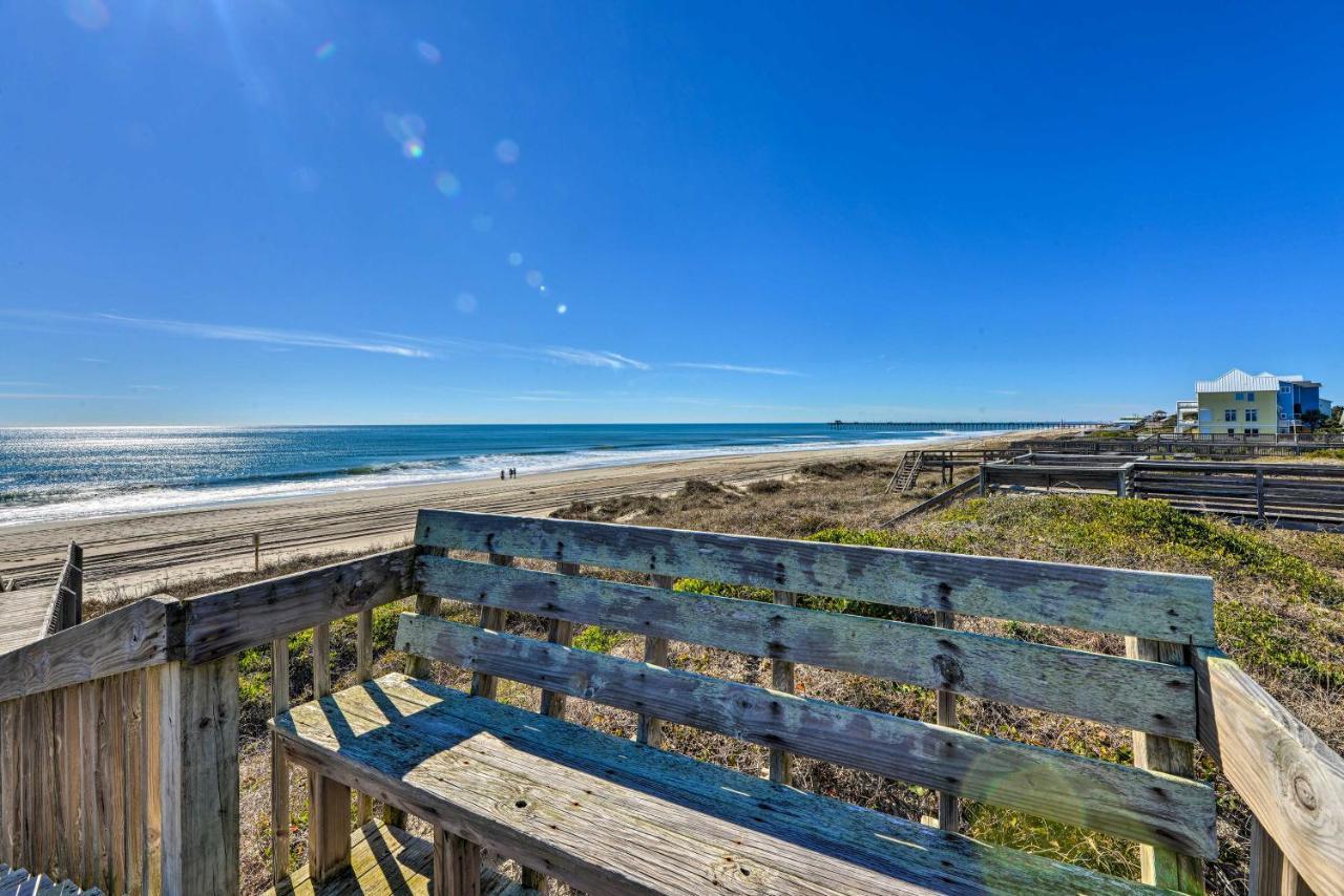 West Of The Moon Ocean Apt With Beach Access! Emerald Isle Zewnętrze zdjęcie
